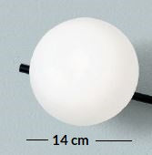 Vetro mikado bianco opale/pot Miloox Vetri di ricambio